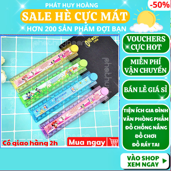Combo 2 cây thước gấp 30 cm cực tiện lợi cho bé , dụng cụ học tập ,dụng cụ học sinh ,Thước kẻ ,Thước đo, đồ dùng học tập, Phát Huy Hoàng