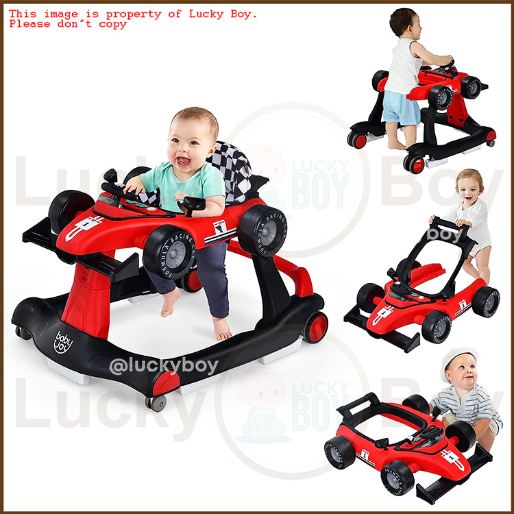 F1 Blue Racing Walker for Baby