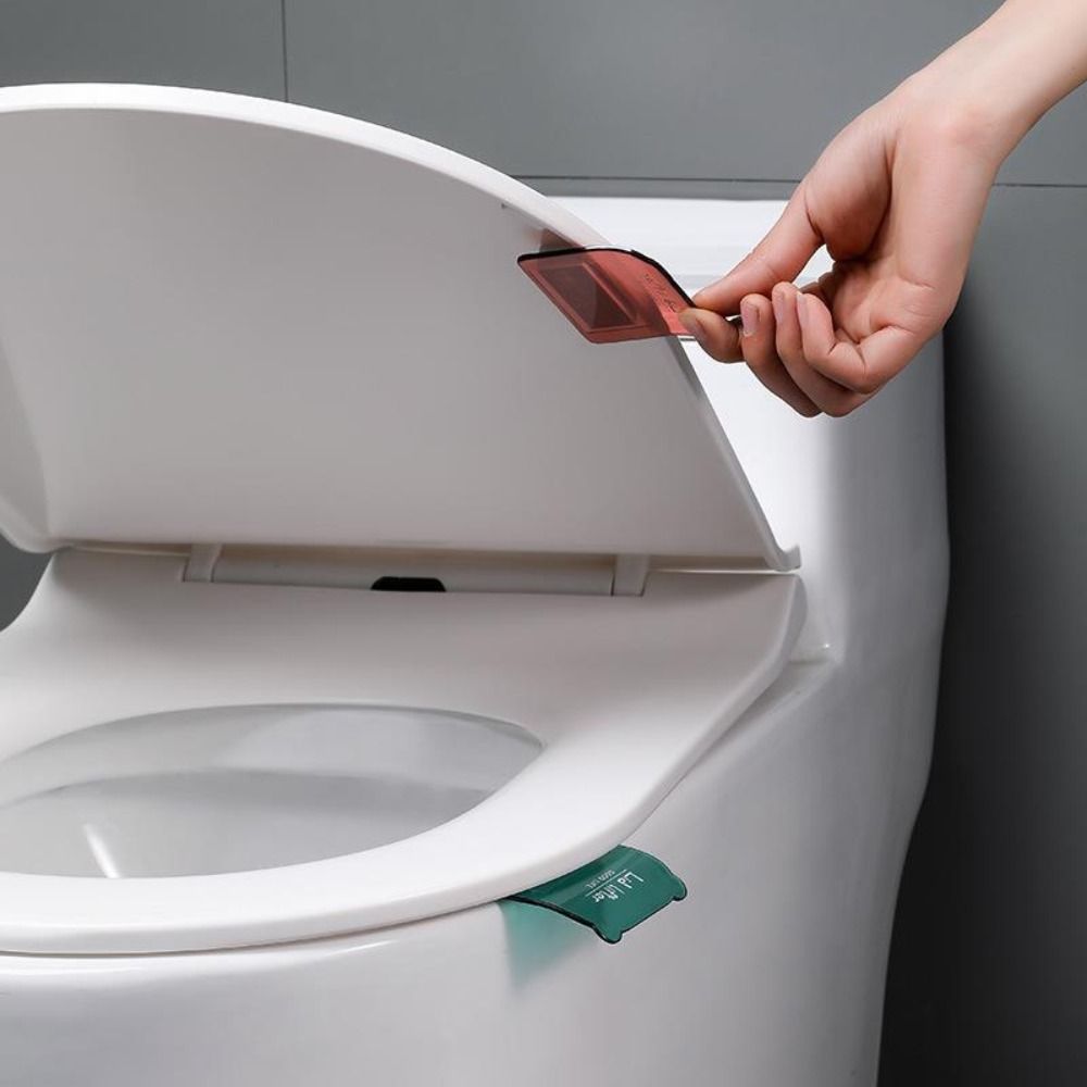 Bảy cuộc sống gia đình di động bệt vệ sinh phòng tắm phụ kiện tránh chạm vào nắp Ghế đẩu xử lý thiết bị nâng nâng nắp bệ ngồi toilet xử lý