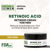 Greenika Men's Retinoic Acid Cream: Minimize Wrinkles, Fade Spots