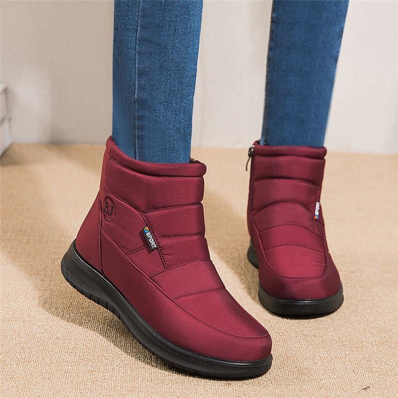 flat waterproof boots