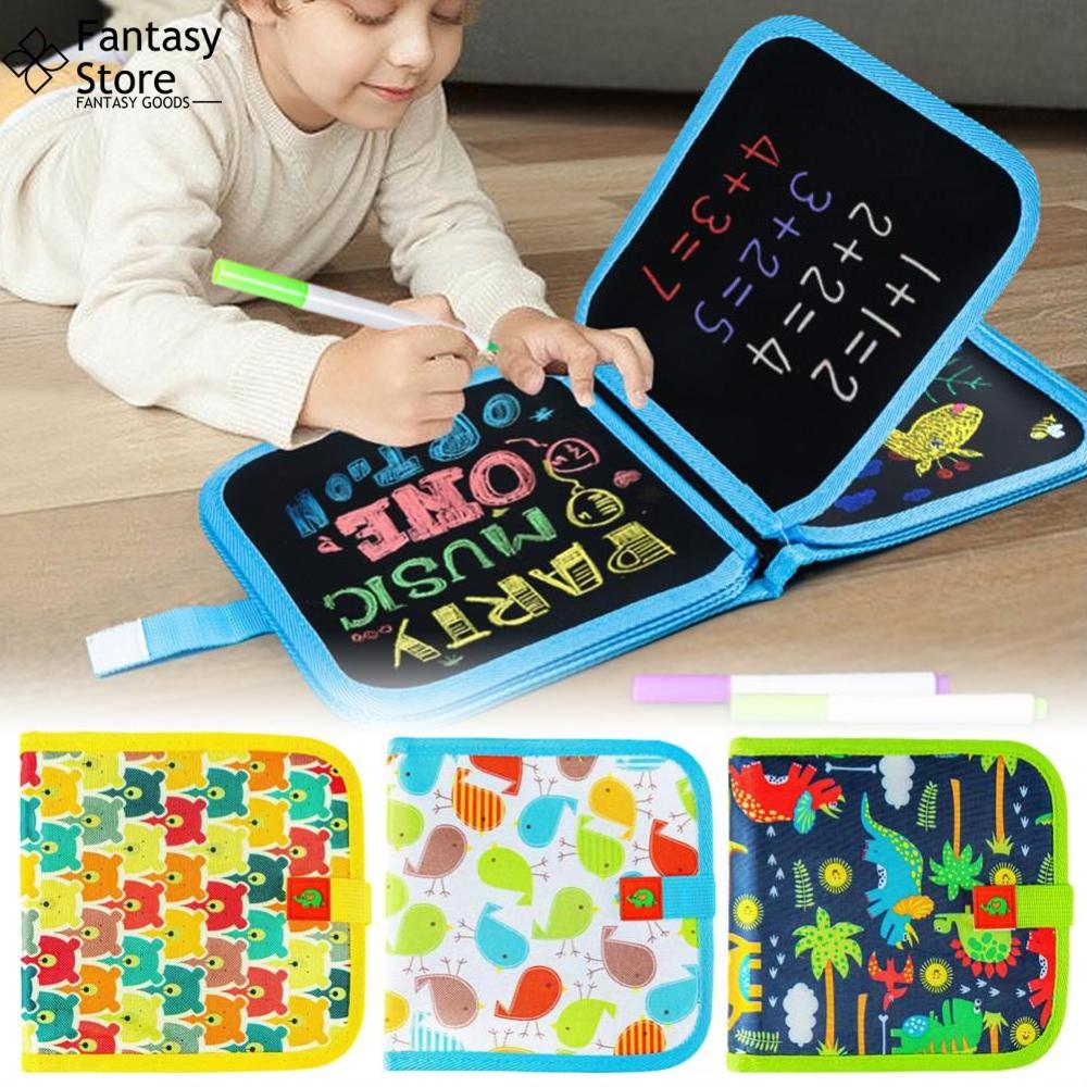 Janememoryxóa được Ma Thuật bảng đen giáo dục trò chơi trẻ em giáo dục Sách Tô Màu xóa bảng với nước 3 bút phấn