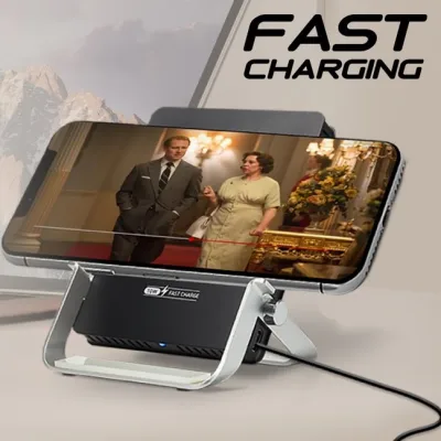 Prolink 10W Fast Charge Qi Wireless Charging stand Type-C [Qi Certified]