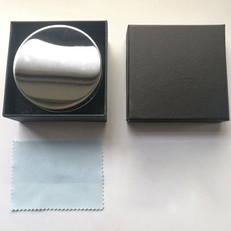 Mini Pocket Magnifier 20X Foldable Handheld Jewelry Loupe with Metal Protective Case Reading Magnifying Glasses Drop Shipping