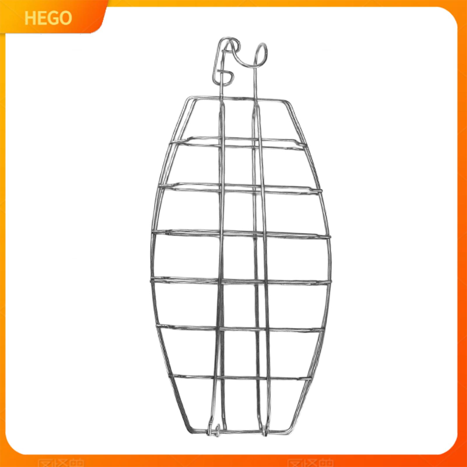 The Pisciculture Drum Grill Fish Holder Stainless Steel Fish Holder Stainless Steel Grilled Fish Basket with Adjustable Locking Hinges – Hanging Fish Grill Rack for Whole Fish Seafood Easy Flipping Tool for Bbq ราคา 405 บาท*ส่งฟรี