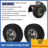 Nafurno Lốp cao su Alomejor Da bánh xe đường kính 165mm cho phần nâng cấp xe RC 1/7 cho đường gồ ghề (Bạc)