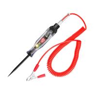 ADI TURBO 5V-120VHigh Quality Car Truck Voltage Circuit Tester DC Car Truck Voltage Circuit Tester Car Test Long Probe Pen Light Bulb Automobile Car Test Polarity Pen Tools3-48V