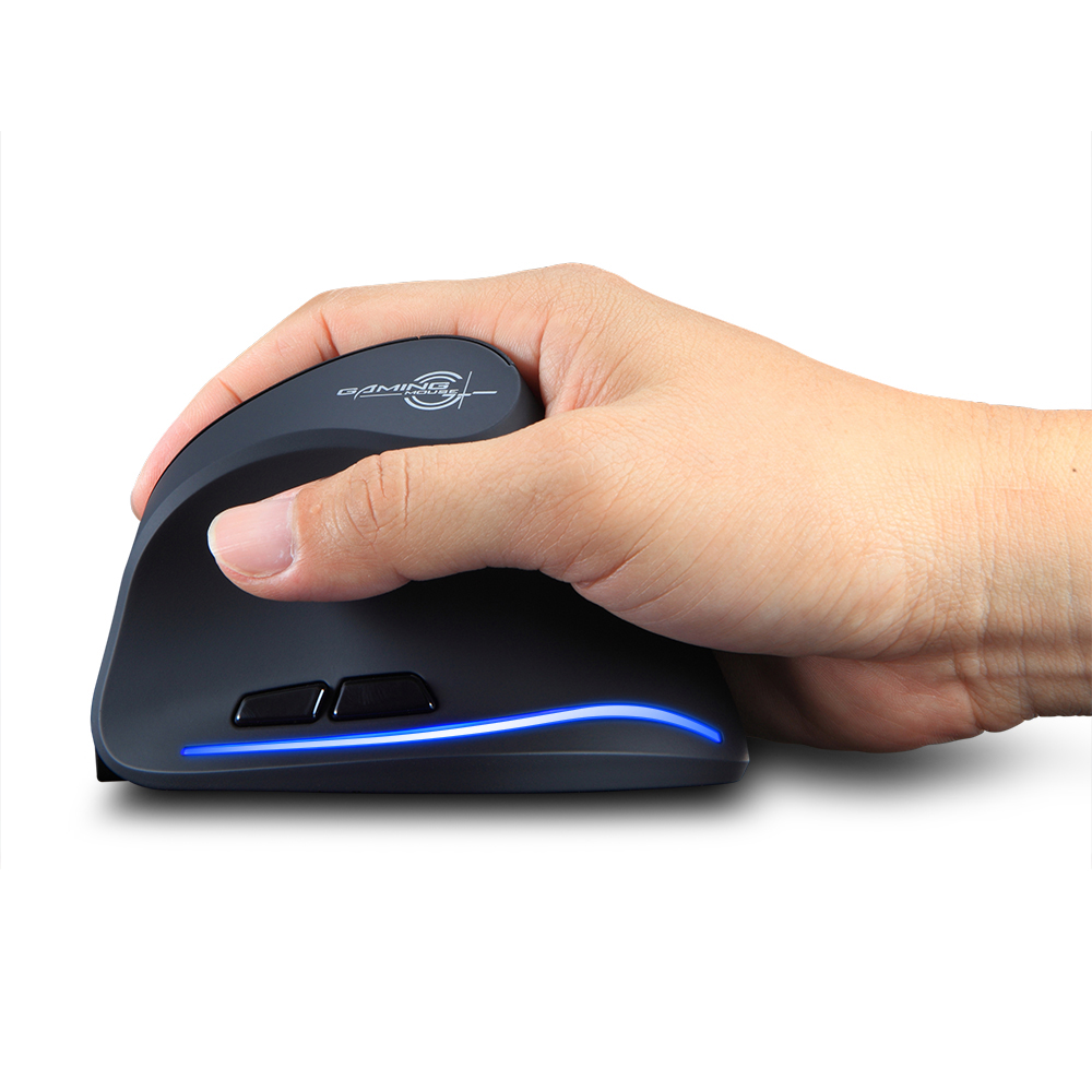 Fangzi F-35 Chuột Chuột đứng Ergonomic có thể sạc lại 2400 DPI tùy chọn chuột chơi game di động cho máy tính để bàn Mac máy tính xách tay