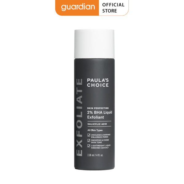 Dung Dịch Loại Bỏ Tế Bào Chết Paula' Choice Skin Perfecting 2% BHA Liquid Exfoliant 118ml