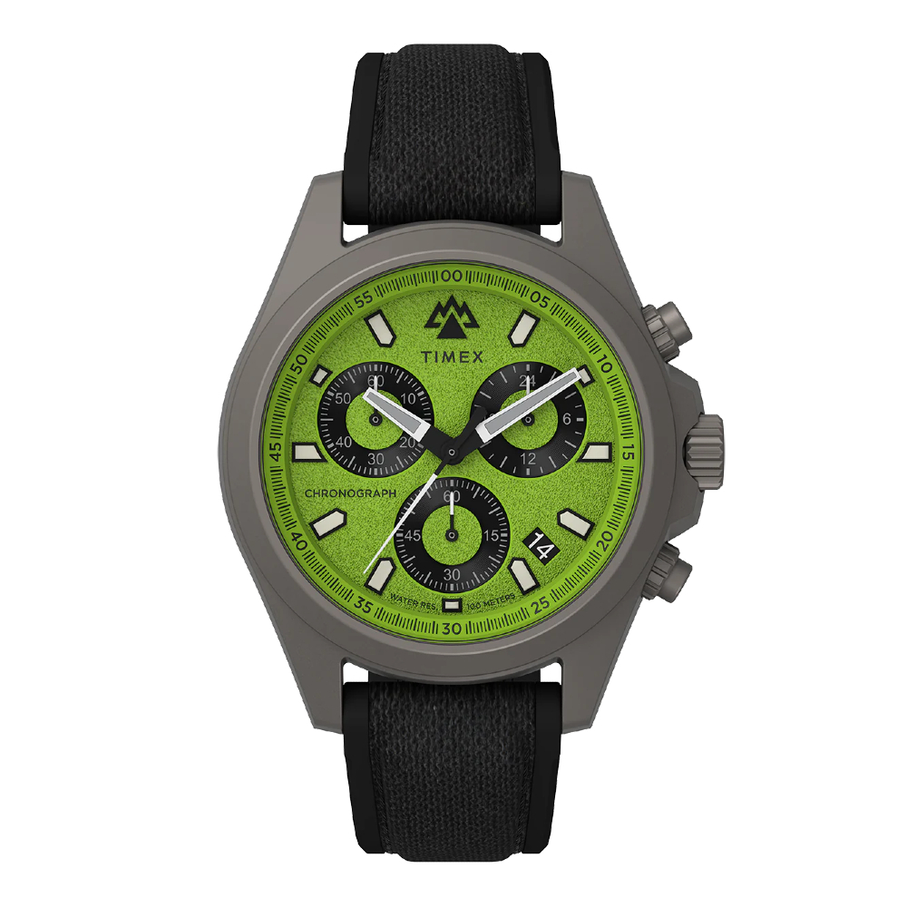 TIMEX TW2V96400 Expedition North Field Chrono นาฬิกาข้อมือผู้ชาย สายซิลิโคน สีไทเทเนียม 43 มม. ราคา 8,745 บาท*ส่งฟรี