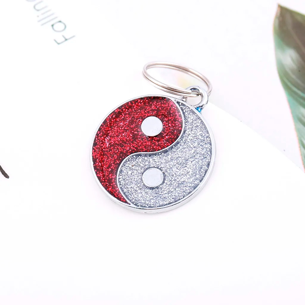 Bán hàng trực tiếp Dog Tag cá nhân chó con Cat thẻ nhận dạng vòng cổ cho chó phụ kiện kim loại dễ thương thẻ tên cho chó mèo Vòng cổ trang sức #3 $