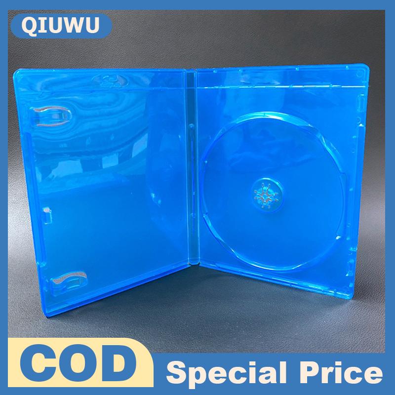 QIUWU 1PC CD trò chơi trường hợp hộp bảo vệ tương thích cho ps5 PS4 trò chơi đĩa chủ đĩa trường hợp CD DVD đĩa lưu trữ hộp bìa
