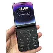 i15 pro Flip Phone - Dual Card Keypad Basic Phone
