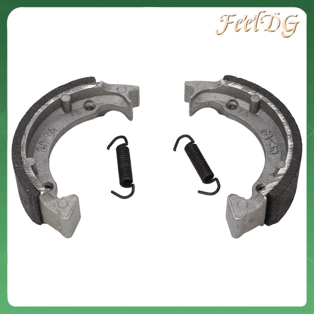 FEELDG  loại Má phanh xe tay ga điện Dừng điện Đen Má phanh Bền bỉ Phanh trống trước Cho MAX G30 Xe tay ga điện