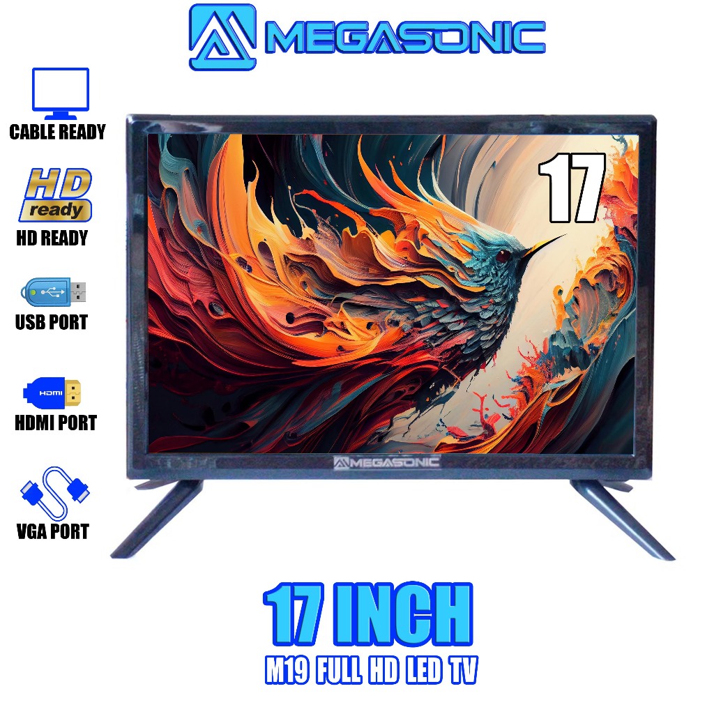 JMS Megasonic Slim LED TV - 17 to 27 Inch