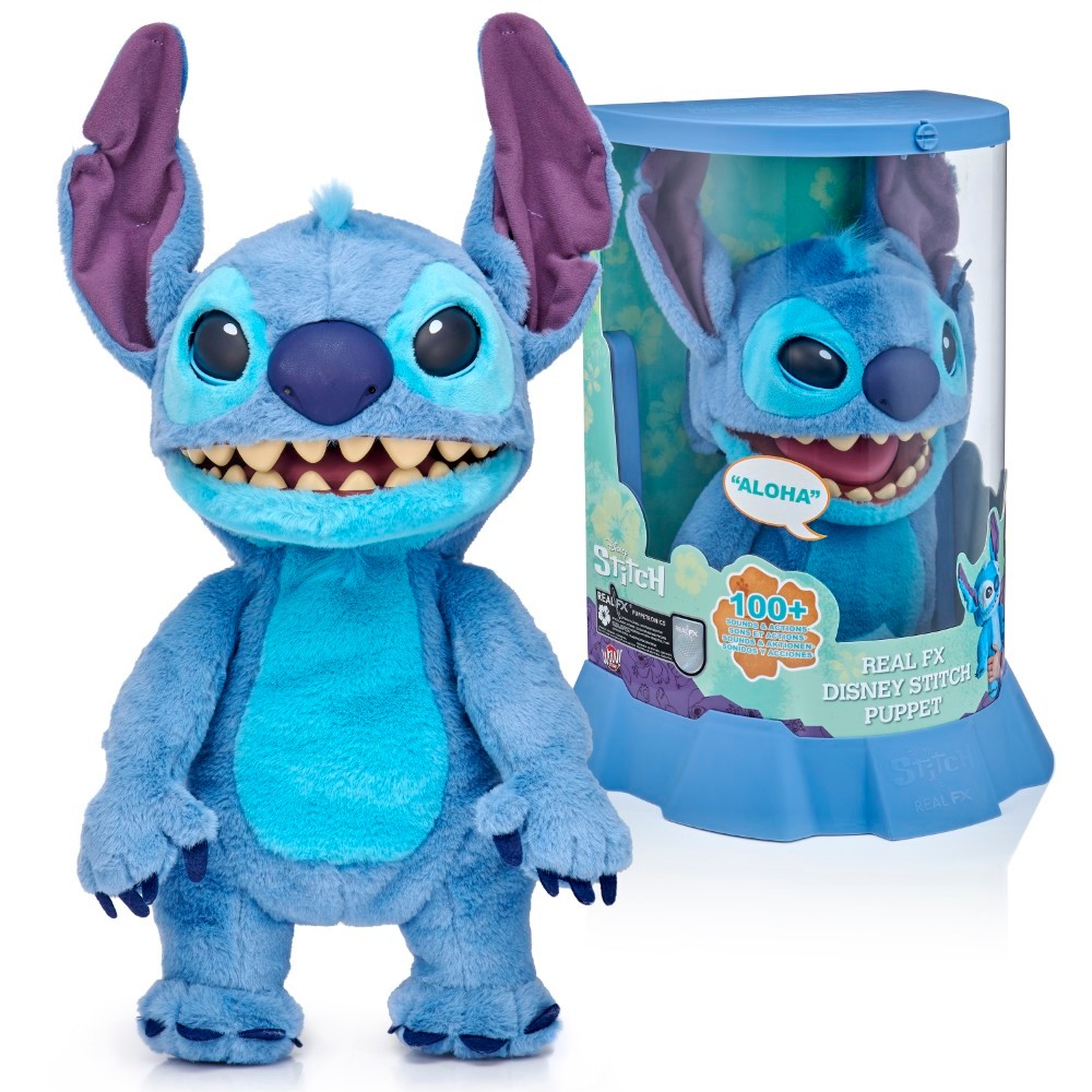 ตุ๊กตาน่ารัก ของเล่นเด็ก Kiddo Pacific DISNEY STITCH REAL FX DISNEY STITCH PUPPET สติทช์เพื่อนรัก ราคา 4,796 บาท*ส่งฟรี