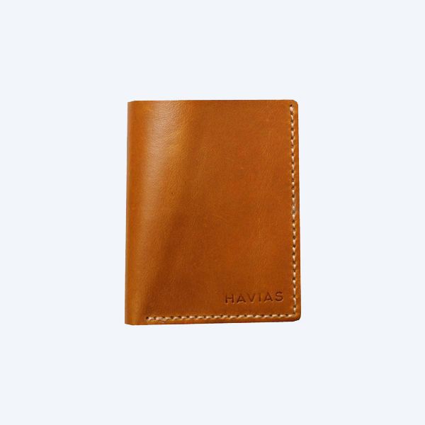 VENUMI HAVIAS ví đựng tiền mini nhỏ gọn nam nữ da Shell Cordovan nhập khẩu 100% a