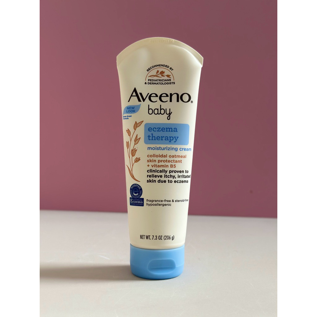 Kem bôi chàm cho bé Aveeno Baby Eczema Therapy Moisturizing Cream- Eczema Aveeno Baby - Đã được kiểm nghiệm lâm sàng cho thấy rất hiệu quả trong việc giảm ngứa và kích ứng trên da do chàm lác gây ra