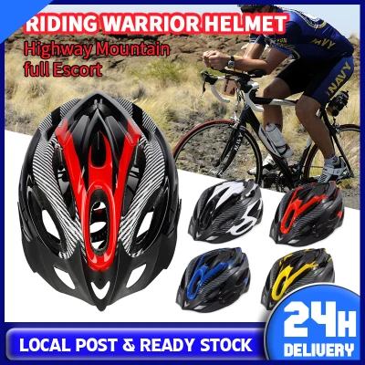Ultralight Safety Unisex Bicycle Cycling Helmet With Air Vents Breathable Multicolor Adjustable Mountain Bicycle Road Bike Cycling Helmet