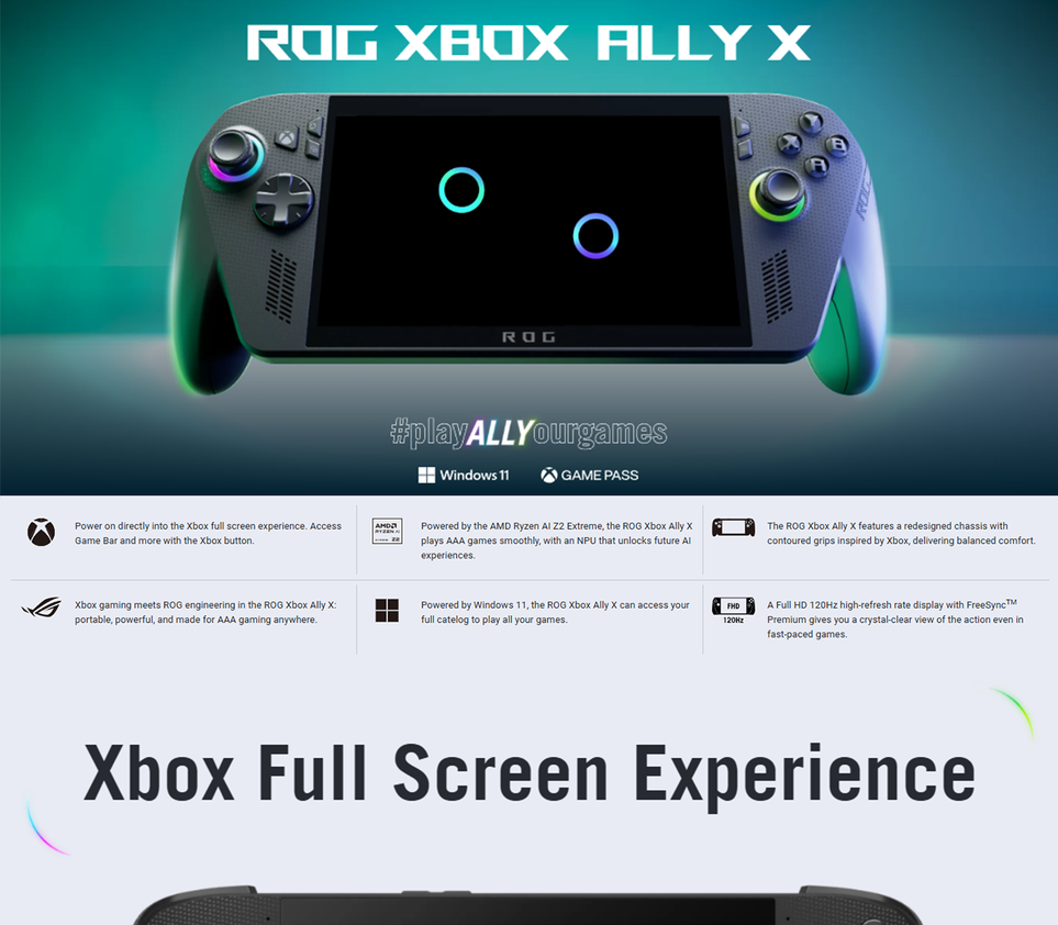 ASUS ROG Xbox Ally X RC73X-ANH008W 7