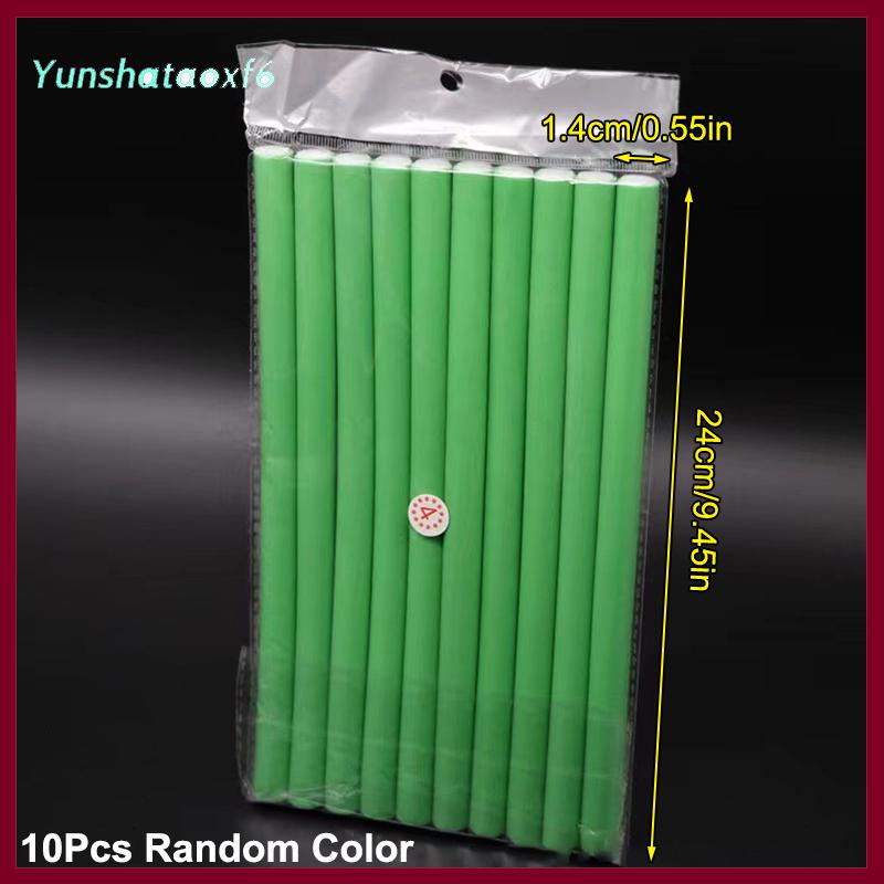 yunshataoxf 10 chiếc Máy uốn tóc linh hoạt Máy uốn tóc Máy Uốn Tóc máy uốn cong mềm uốn cong uốn xoăn Máy uốn tóc dụng cụ tạo kiểu không có máy uốn nhiệt máy ủi uốn nóng - 2