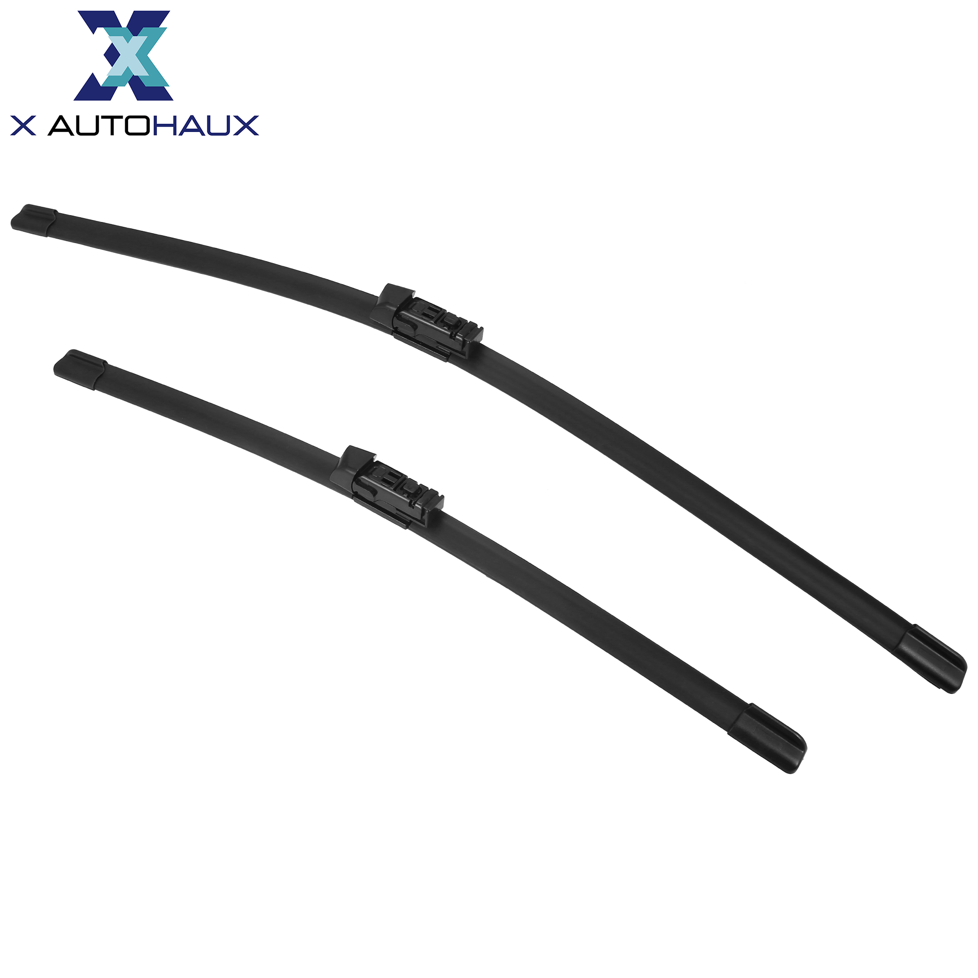X AUTOHAUX Front Windshield Wiper Blade for Mazda CX9 - Pack of 2 Black ราคา 505 บาท*ส่งฟรี