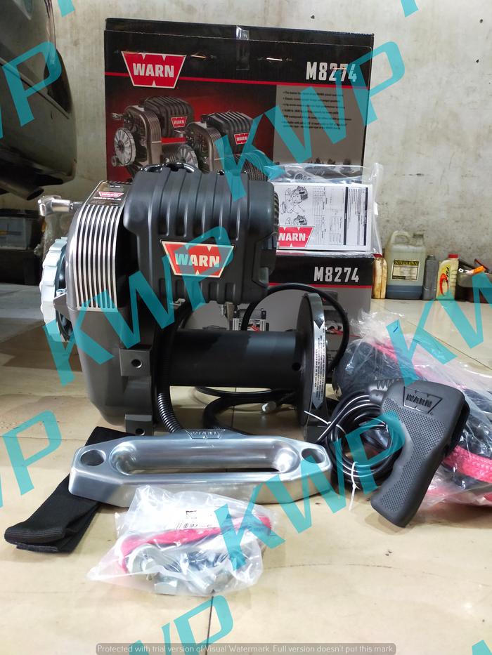 WINCH WARN M8274 INTERNATIONAL SERIES 10.000LBS SYNTHETIC ROPE - BY LARISAN Harga  71,420,000 Ringgit*Penghantaran Percuma