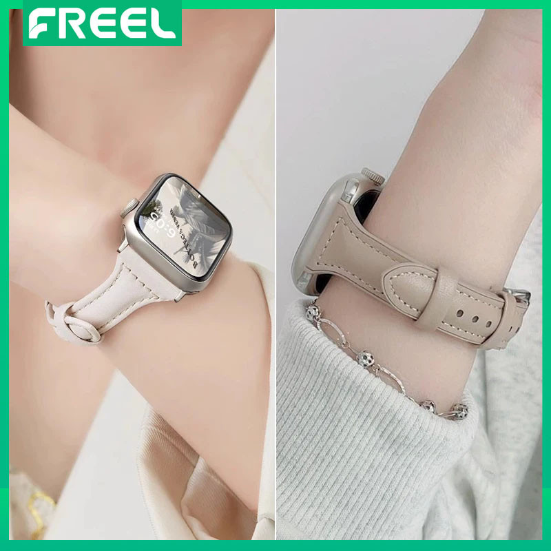 Get Apple Watch Strap Leather Modern Buckle at the Best Prices