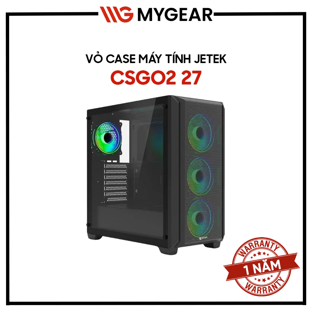Vỏ Case Máy Tính Jetek CSGO2 Z7 ATX - Bảo hành 12 tháng