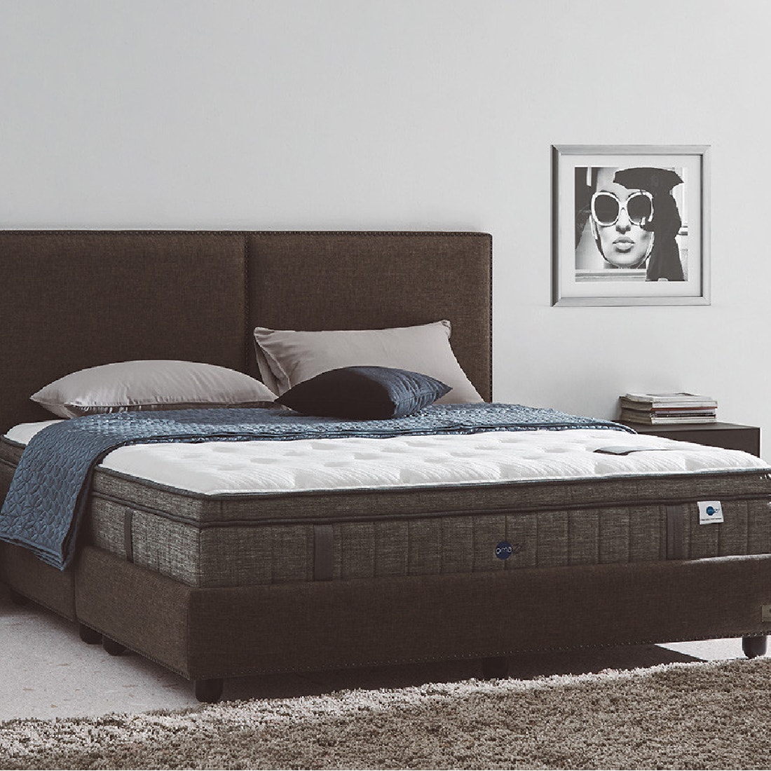 SB Design Square ที่นอน OMAZZ รุ่น FRITZ MULLER ขนาด 6 ฟุต แถมฟรีหมอนหนุน 2 ใบ ราคา 94,762 บาท*ส่งฟรี