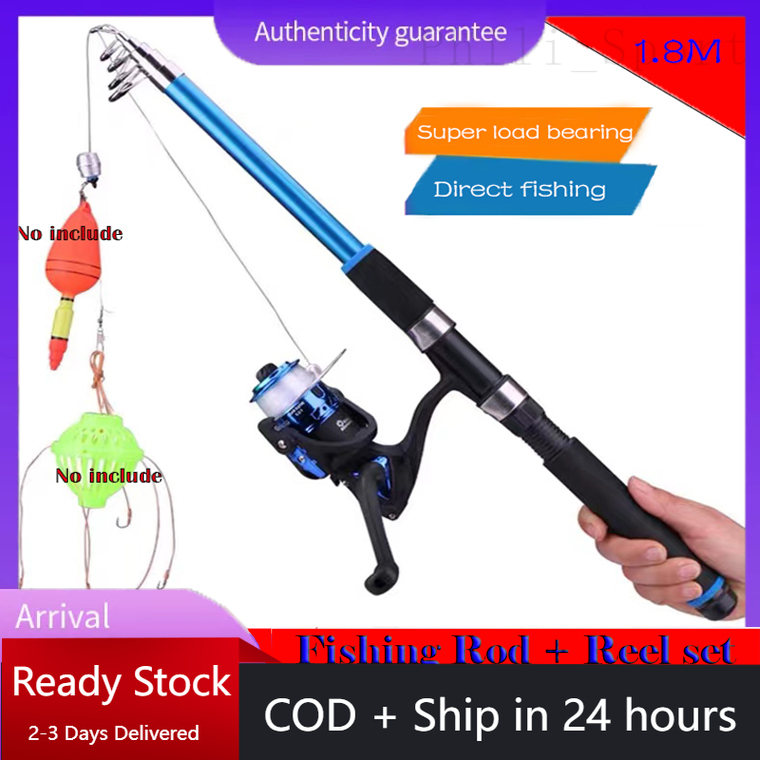 Buy Foldable Fishing Rod Set online
