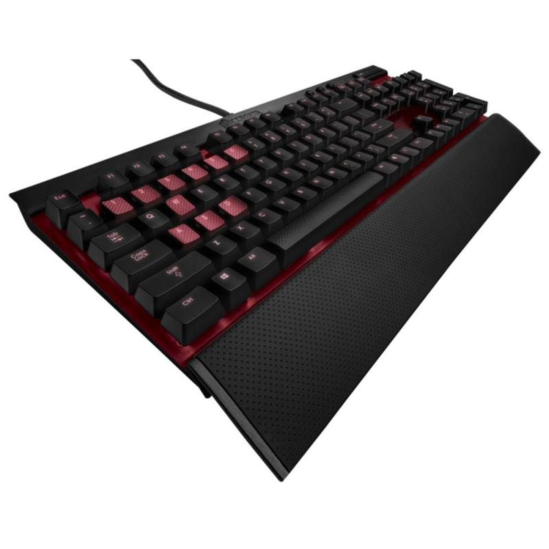 Corsair CS-CH-9000066-NA Vengeance K70 Mechanical Gaming Keyboard - Black (Red LED) – Cherry MX Blue Switch Singapore