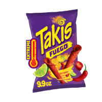 Takis Blue Heat & Fuego Hot Chili Pepper 9.9 oz