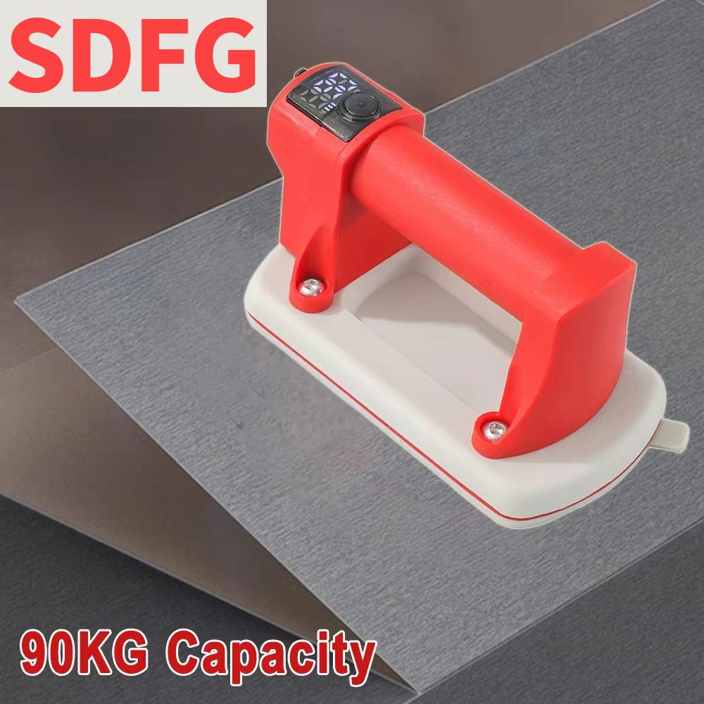 SDFG ชาญฉลาด ถ้วยดูดไฟฟ้า ที่ยึดปั๊มลมที่แข็งแรง จอแสดงผลดิจิทัล เครื่องมือเชื่อมต่อแบบไร้รอยต่อ ใช้งานง่าย แบตเตอรี่ 4000 มิลลิแอมป์ ถ้วยดูดยกกระจก กระเบื้องเซรามิก ราคา 2,905 บาท*ส่งฟรี