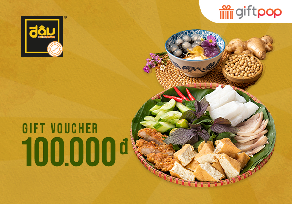 Evoucher Phiếu Quà Tặng Đậu Homemade 100K