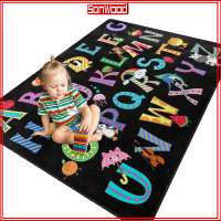 Comfortable Play Space Rug Durable Kids Play Rug Kids Playmat Rug 120x160cm Colorful Checkered Non-slip Nursery Carpet for Preschool Classroom Playroom Art Room – Soft Durable Floor Mat for Kids’