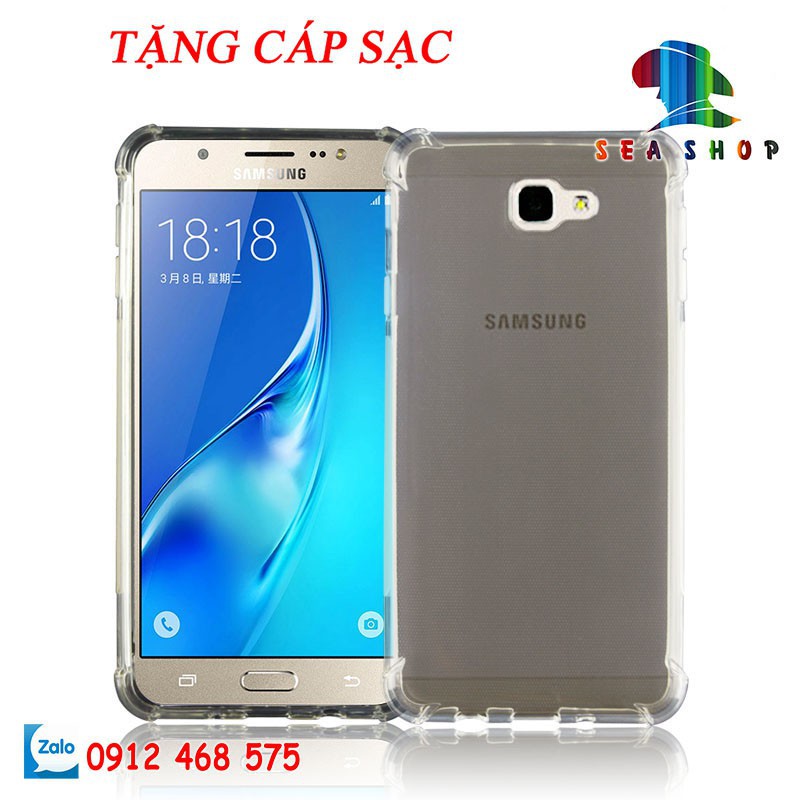 Ốp lưng samsung galaxy j7 prime silicon chống sốc loại i