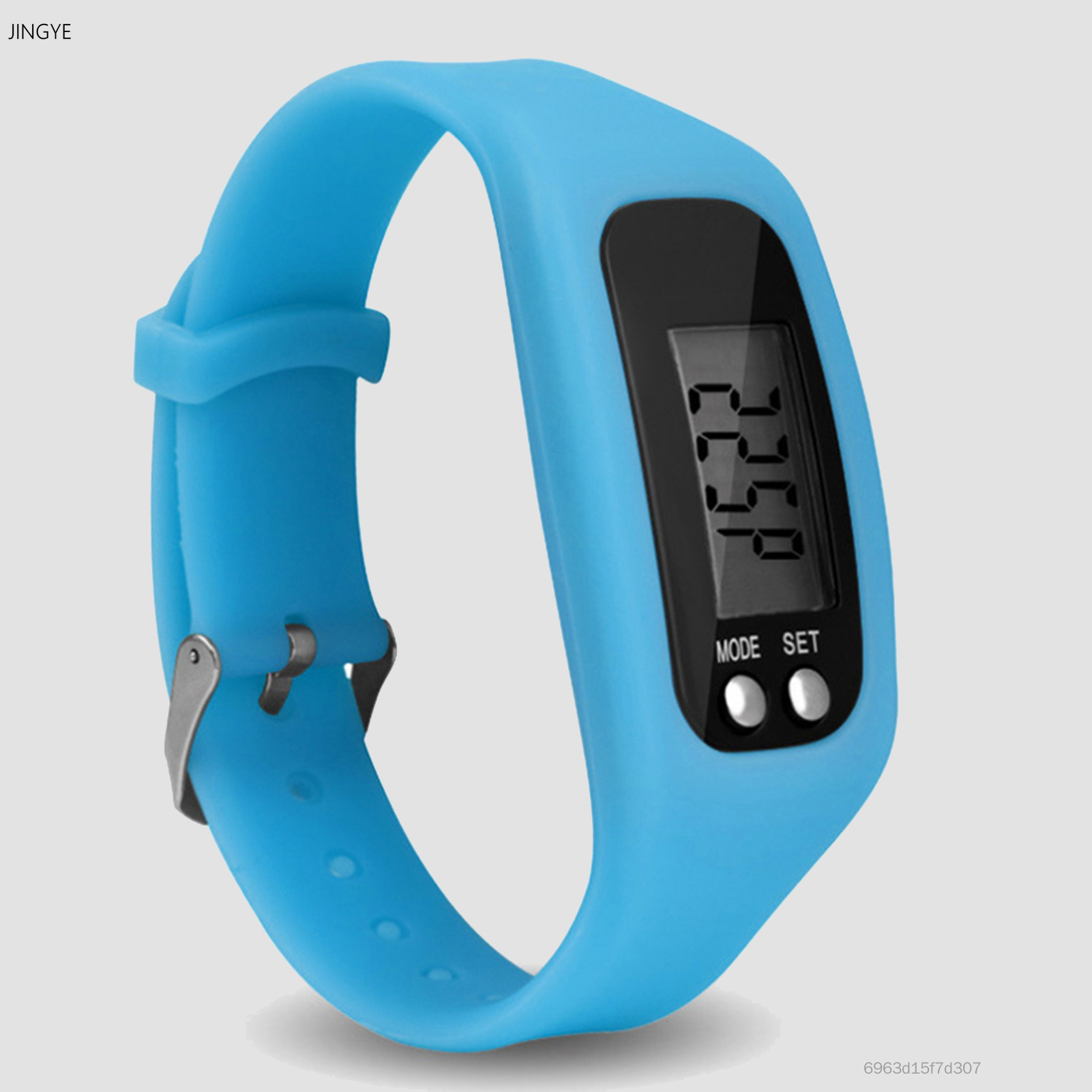 ซิลิโคนสมาร์ทสปอร์ต pedometer สายรัดข้อมือนาฬิกา Pedometer Watch พร้อมจอแสดงผล LCD ใช้งานง่ายเดิน Fitness Tracker สายรัดข้อมือ Digital Step Counter LA3PF-ECO-TH ราคา 84 บาท*ส่งฟรี