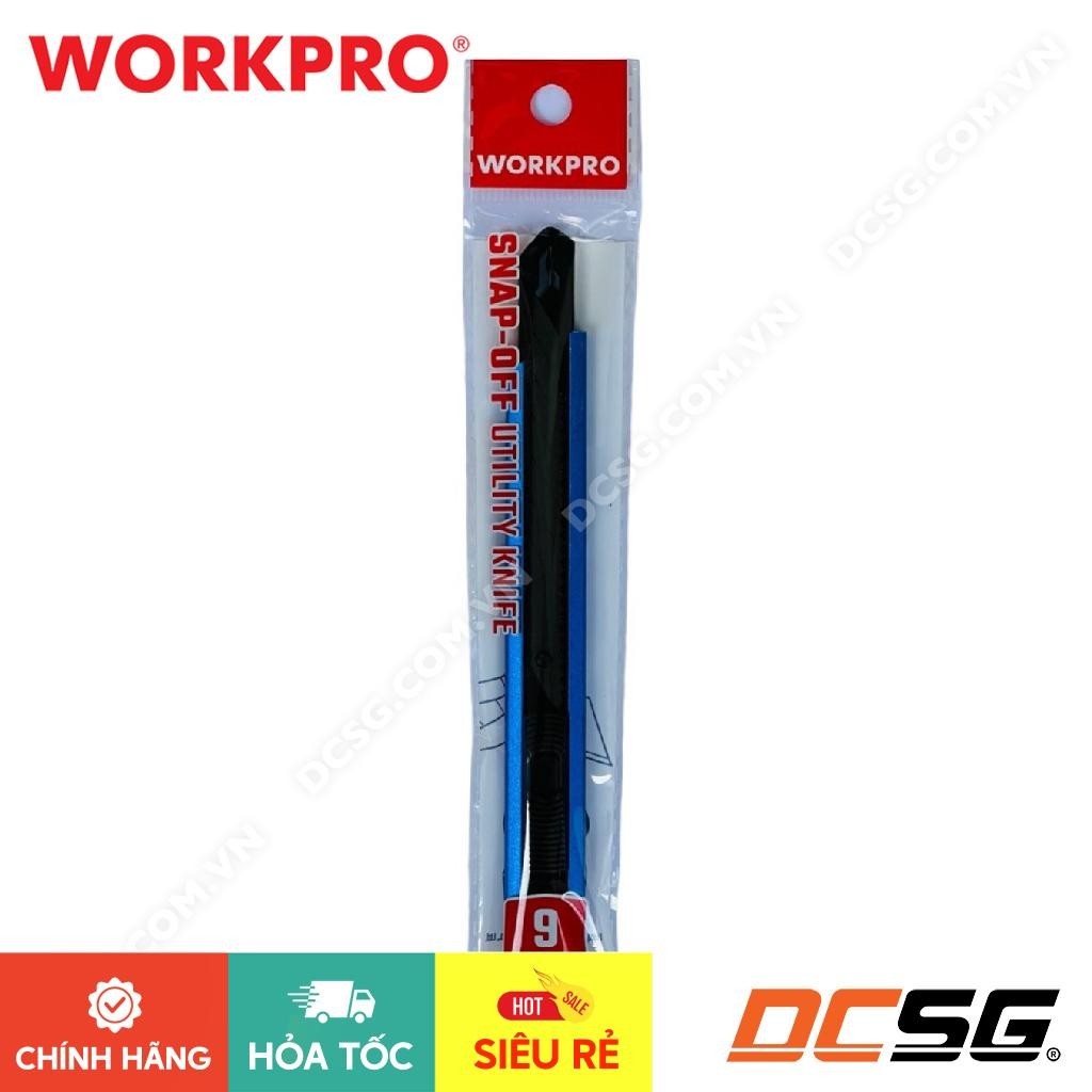 Dao rọc giấy thân nhôm sử dụng lưỡi dao 9mm Workpro - WP212012 DCSG