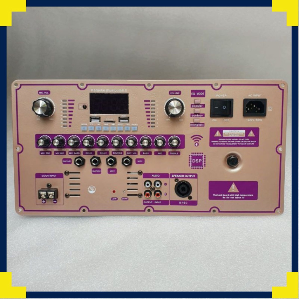  BO MẠCH H270-S MỚI Mạch Loa Kéo Reverb Hoàn Hảo Nhất Nguồn 40V Đôi DSP Mono 
