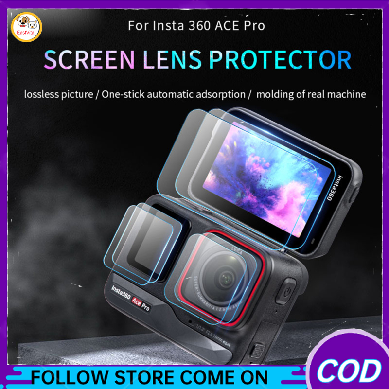 Miếng bảo vệ màn hình tương thích cho 360 Pro siêu rõ Miếng dán màn hình kính cường lực miếng dán film bảo vệ ống kính