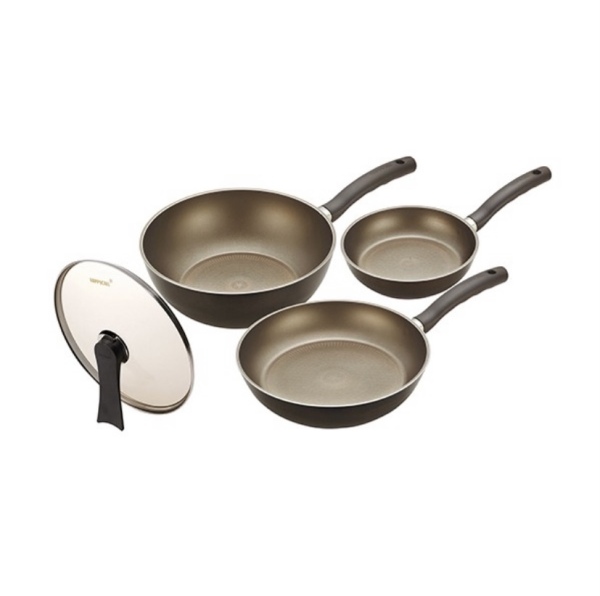 Happycall IH GOLD SERIES Cookware Gold Wok Singapore