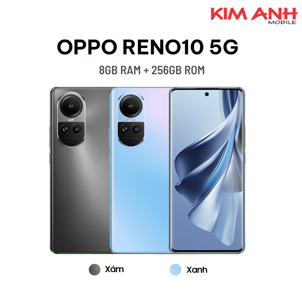 Điện thoại oppo reno10 5g 8gb | 256gb chính hãng mới 100% nguyên seal