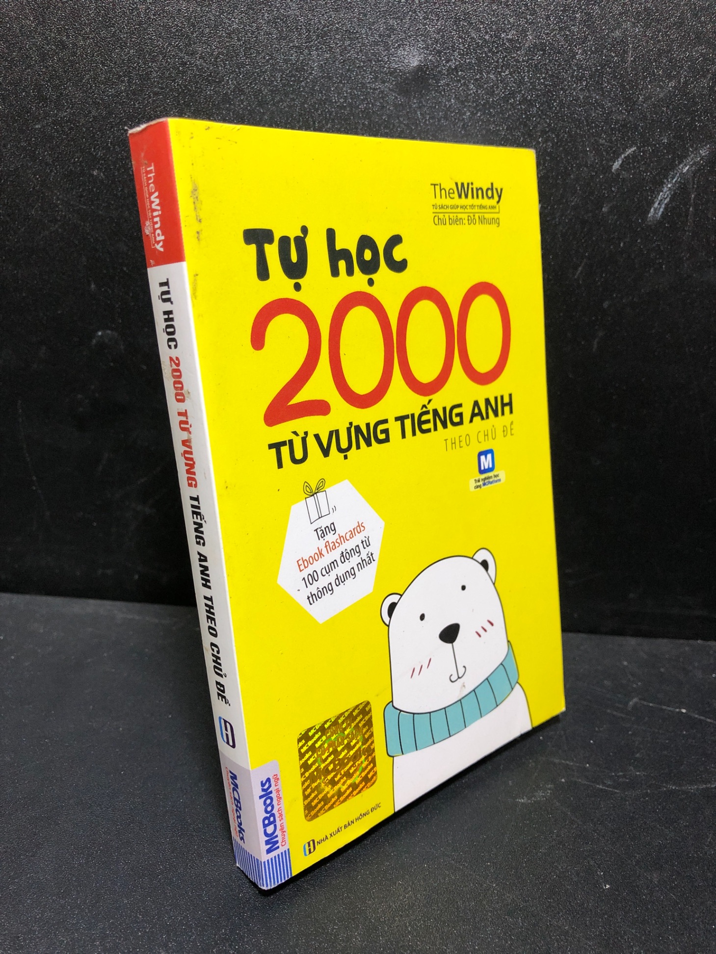 Tự học 2000 từ vựng tiếng Anh theo chủ đề Đỗ Nhung năm 2020 mới 80% bẩn bìa HCM1711