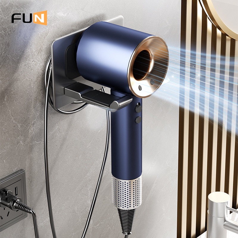 Tóc Giá Máy Sấy Tóc máy sấy tóc lưu trữ gắn trên tường phòng tắm giá lưu trữ