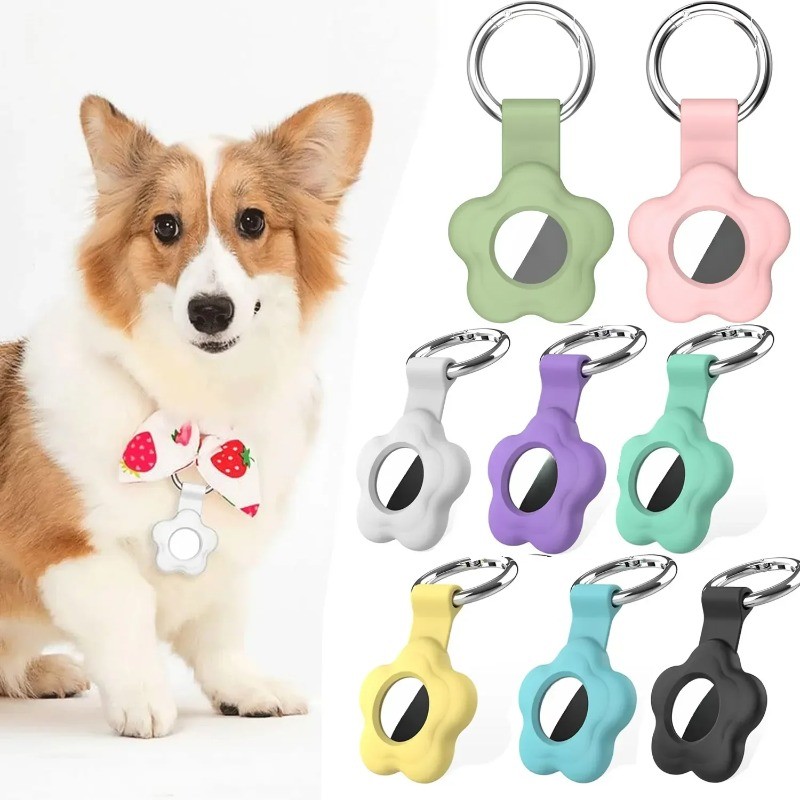 ผู้ถือป้ายแอร์แท็กเข้ากันได้, พวงกุญแจดอกไม้กรณีแท็กอากาศกับพวงกุญแจป้องกันการสูญเสีย, สัตว์เลี้ยงป้องกันพวงกุญแจปก, คีย์, กระเป๋าเป้สะพายหลัง ราคา 44 บาท*ส่งฟรี