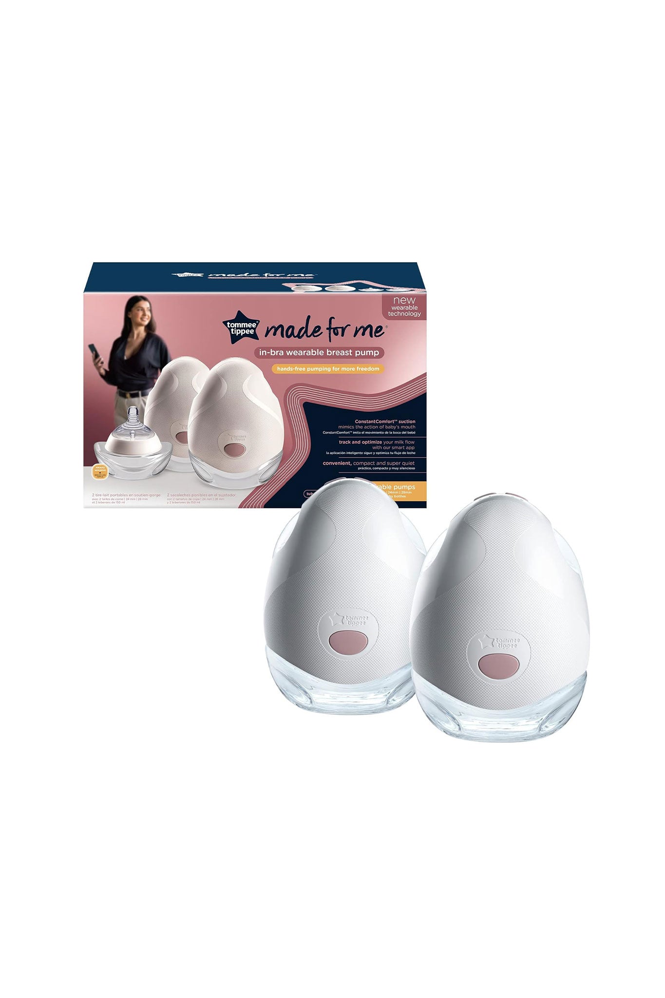 Tommee Tippee Made For Me Double Wearable Electric Breast Pump