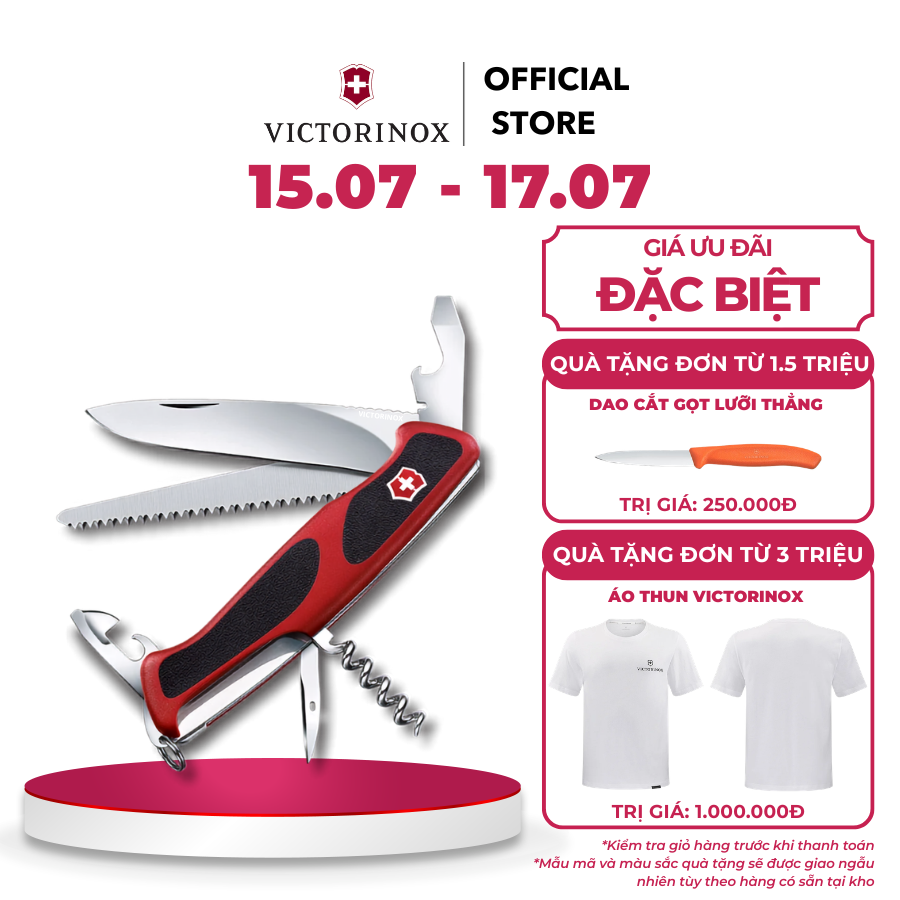 Dao xếp đa năng Ranger 55 Grip Victorinox Thụy Sĩ