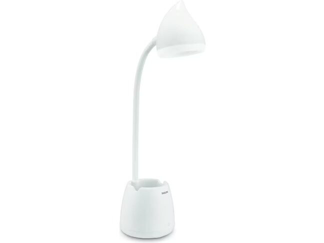 Philips Hat DSK213 PT 4.5W White Desk Table Lamp 40K USB 02