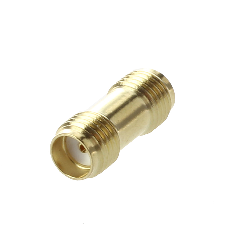 (QAPE) Straight SMA Female to Female Jack RF Adapter Connector